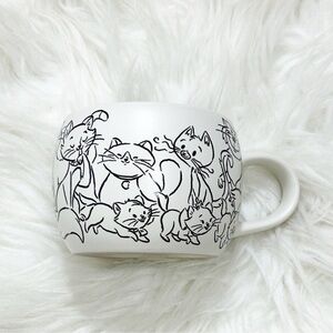 Disney Parks cat characters I’m A Cat Person illustration mug Disneyland